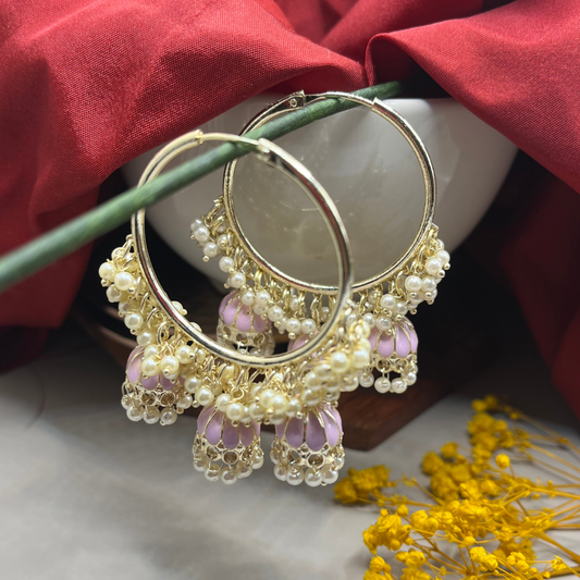 Jhumka Hoop Earrings