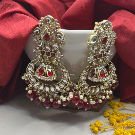 Designer Chandbali Earrings