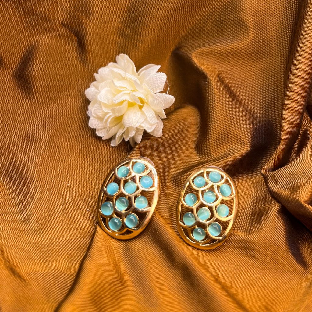Sky Blue Studs