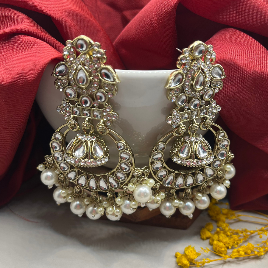 Designer Chandbali Earrings
