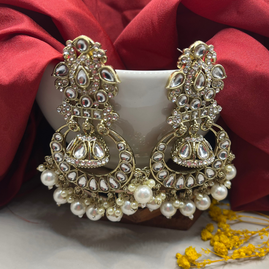 Designer Chandbali Earrings