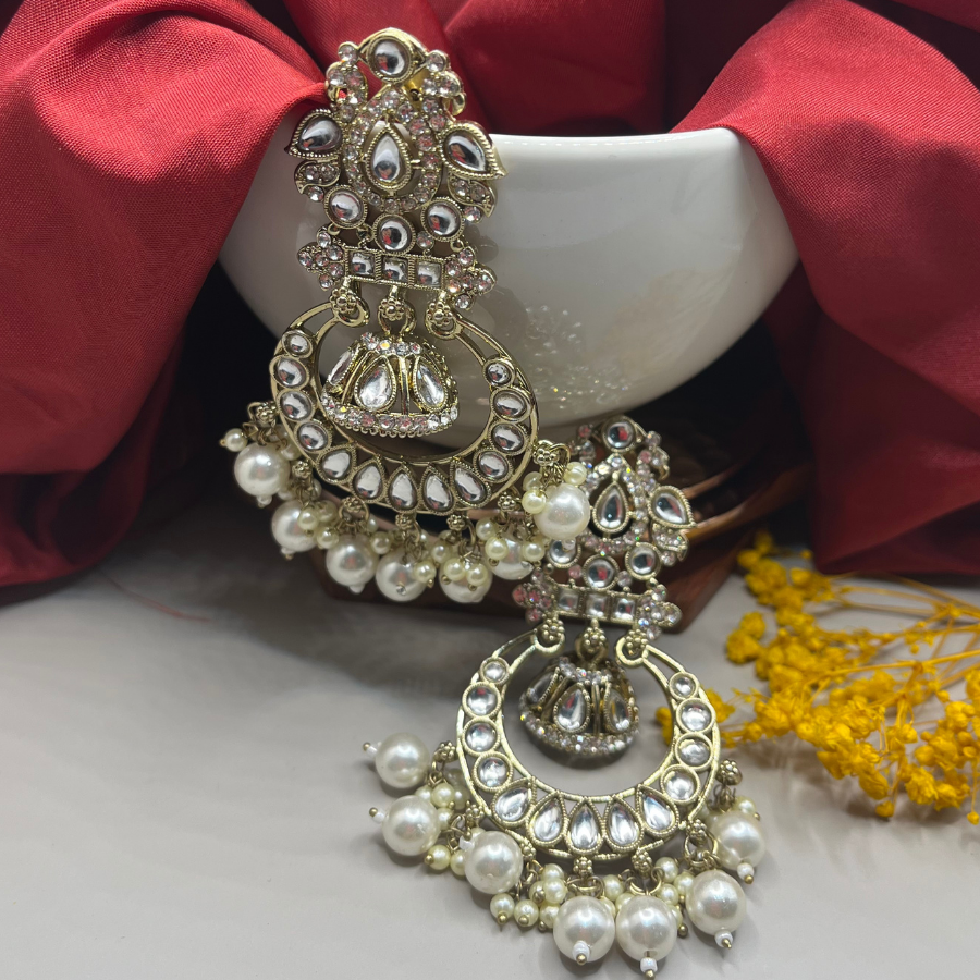 Designer Chandbali Earrings