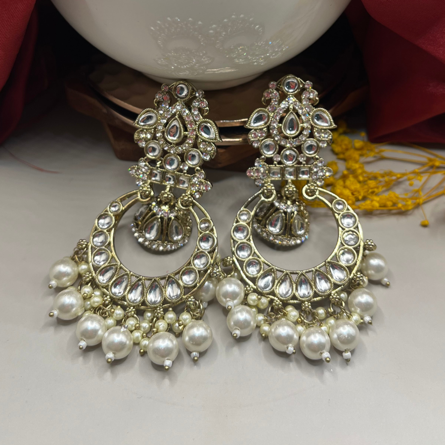 Designer Chandbali Earrings