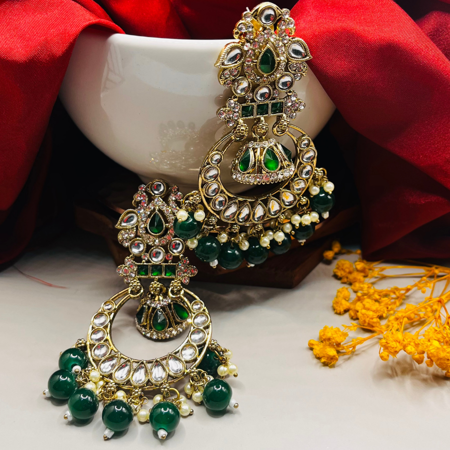 Designer Chandbali Earrings