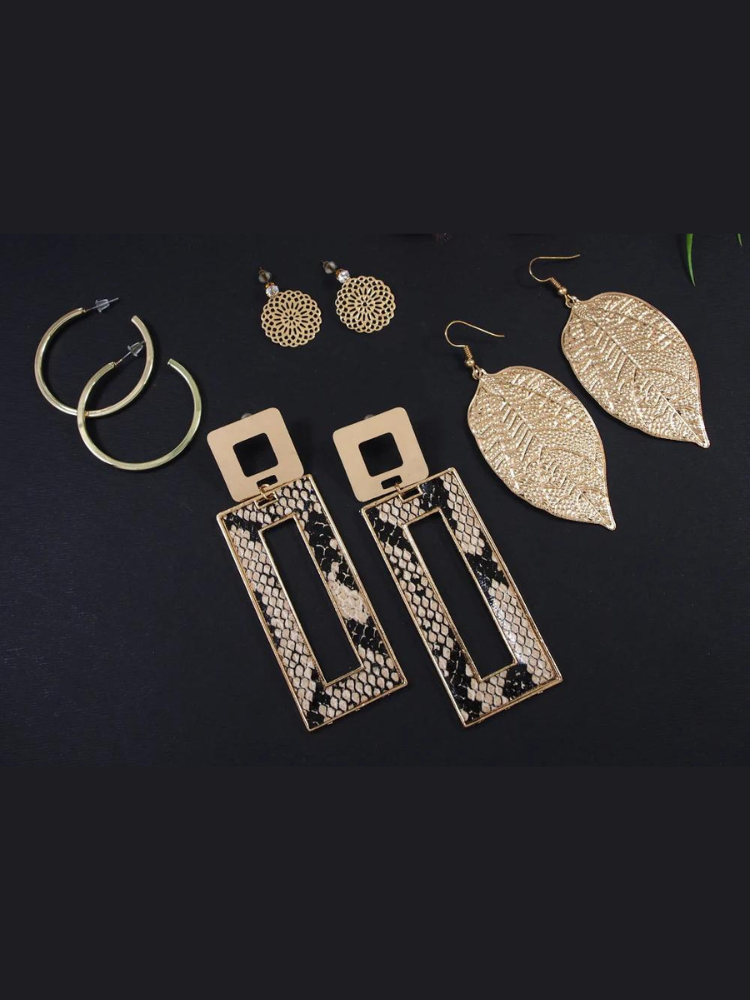 Set Of 4 Premium Quality Western Earring