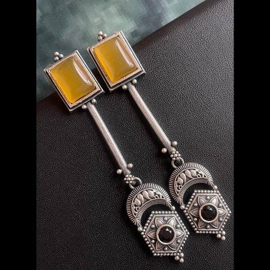 Yellow Drop Earrings