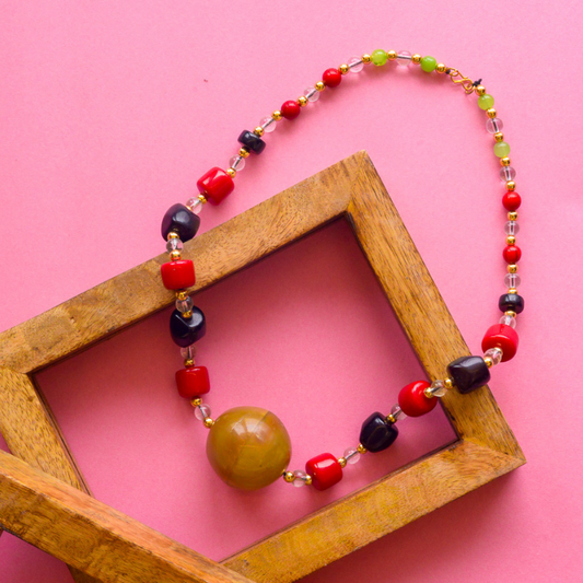 Chroma Beads Mid Lenght Necklace