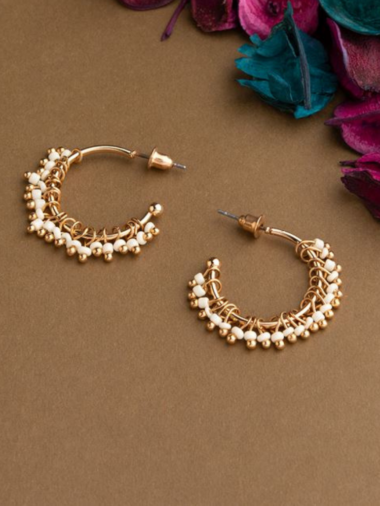 Beads Hoops Earring