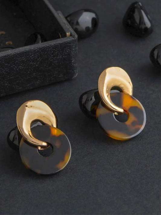 Acrylic Circular Earring