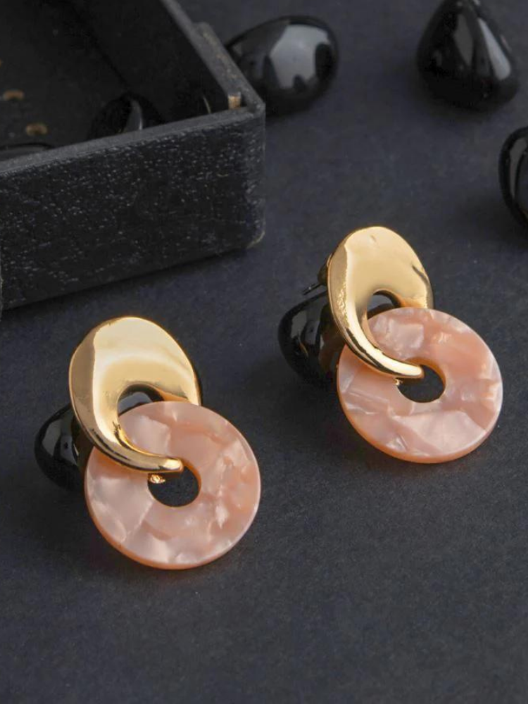 Acrylic Circular Earring