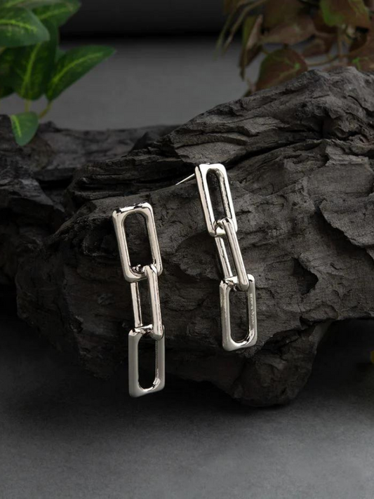 Silver/Gold Plated Chain Style Western Earring