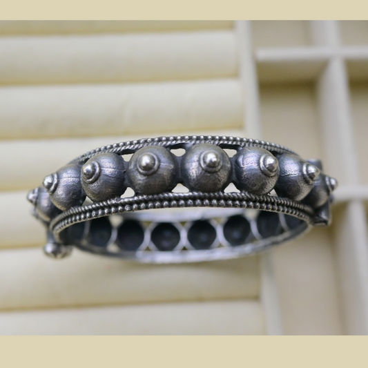 Oxidised Screwable Bangle