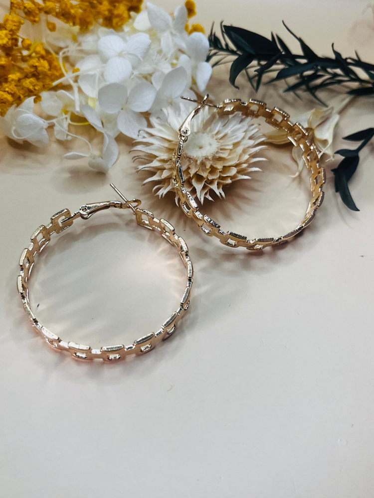 Rosegold Hoop Earrings