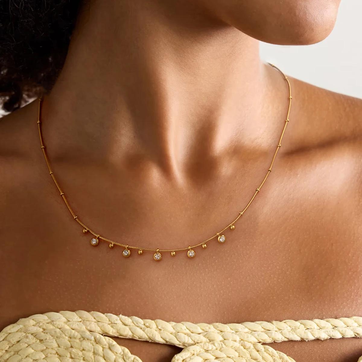 Dainty Charm Pendant Chain