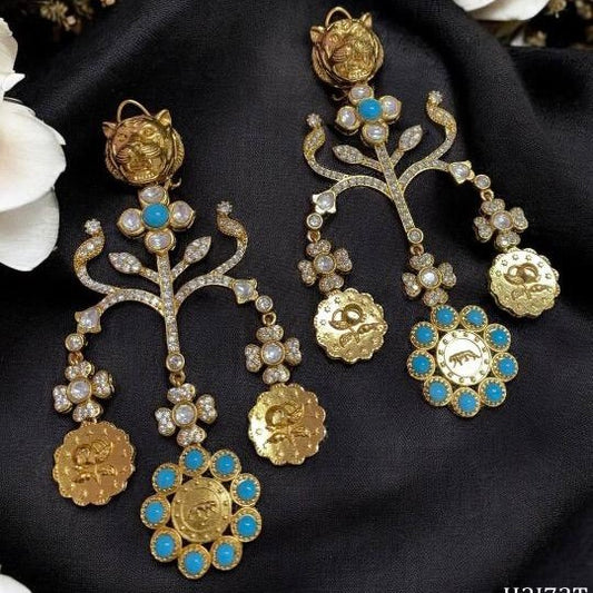 Malaika Inspired Fusion Statement Earrings