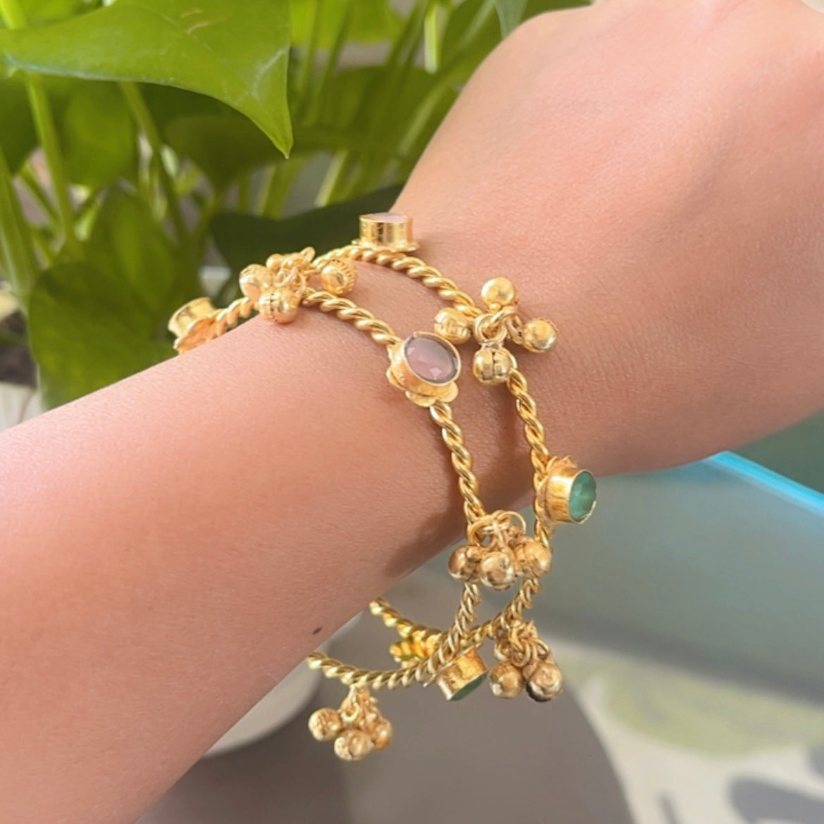 Set of 2 Ghungroo Bangles