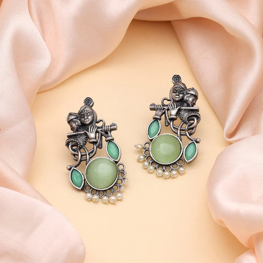 Lord Radha Krishna Earrings