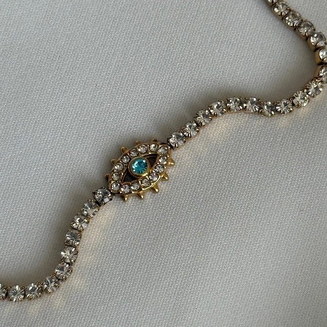 Tennis Evileye Chain Bracelet