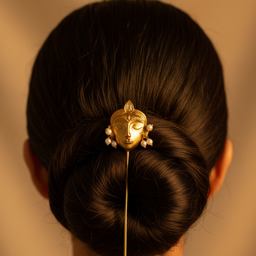 Budhha Brass Juda Pin