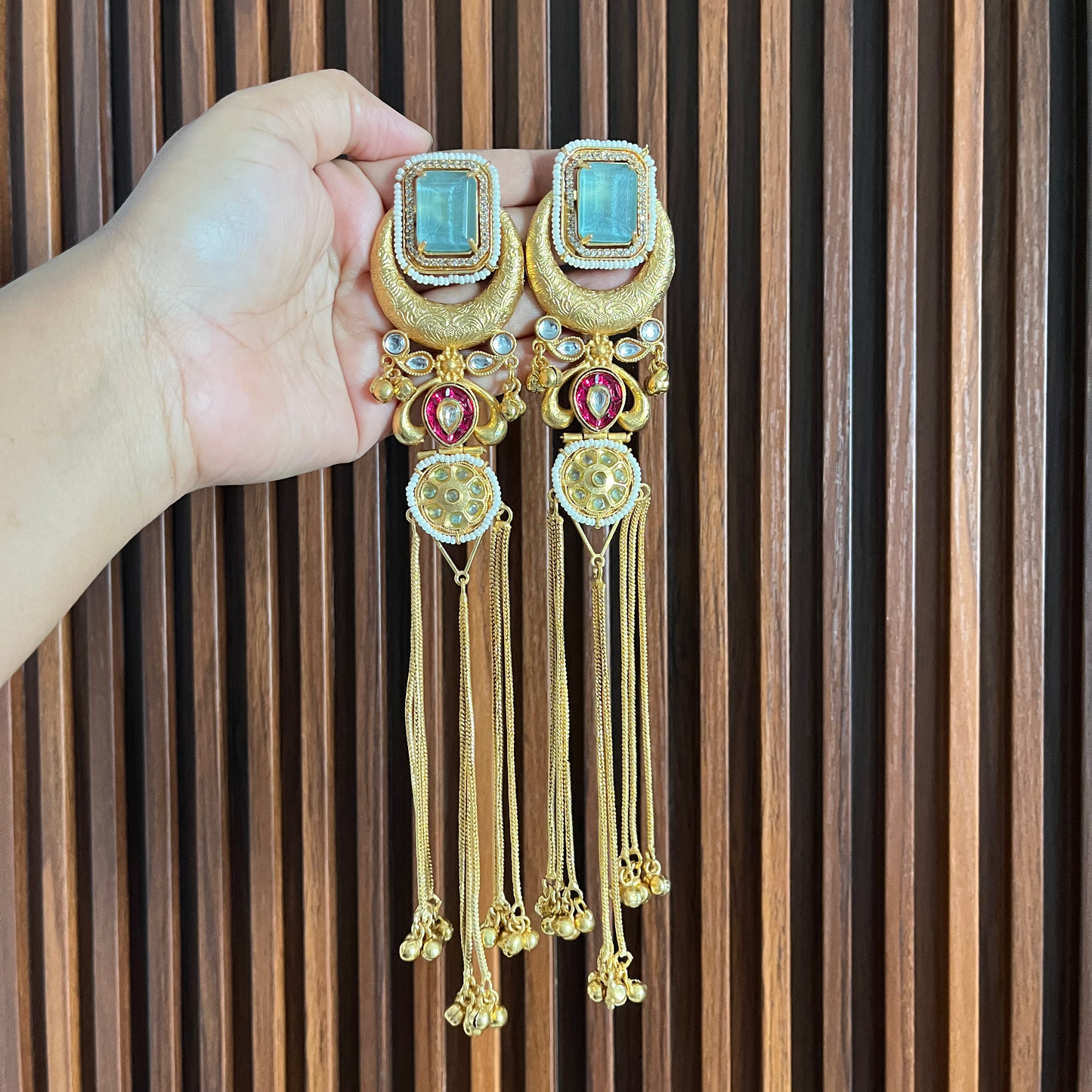 Isha Malviya Inspired Kashimiri Earrings