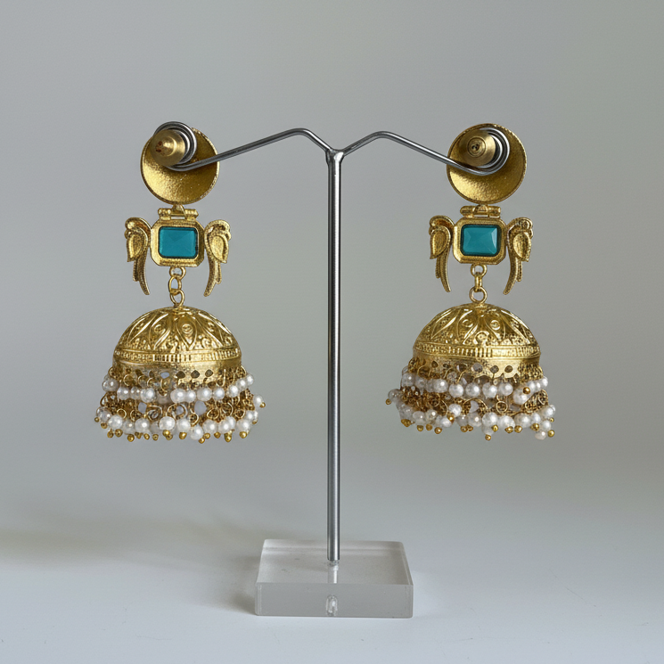 Kashmiri Jhumka Earrings