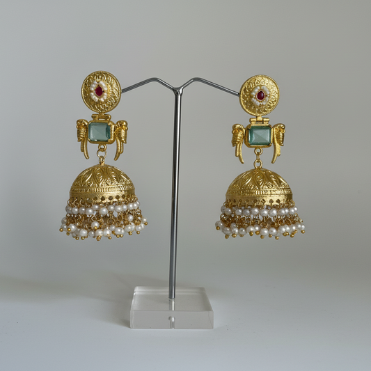 Kashmiri Jhumka Earrings
