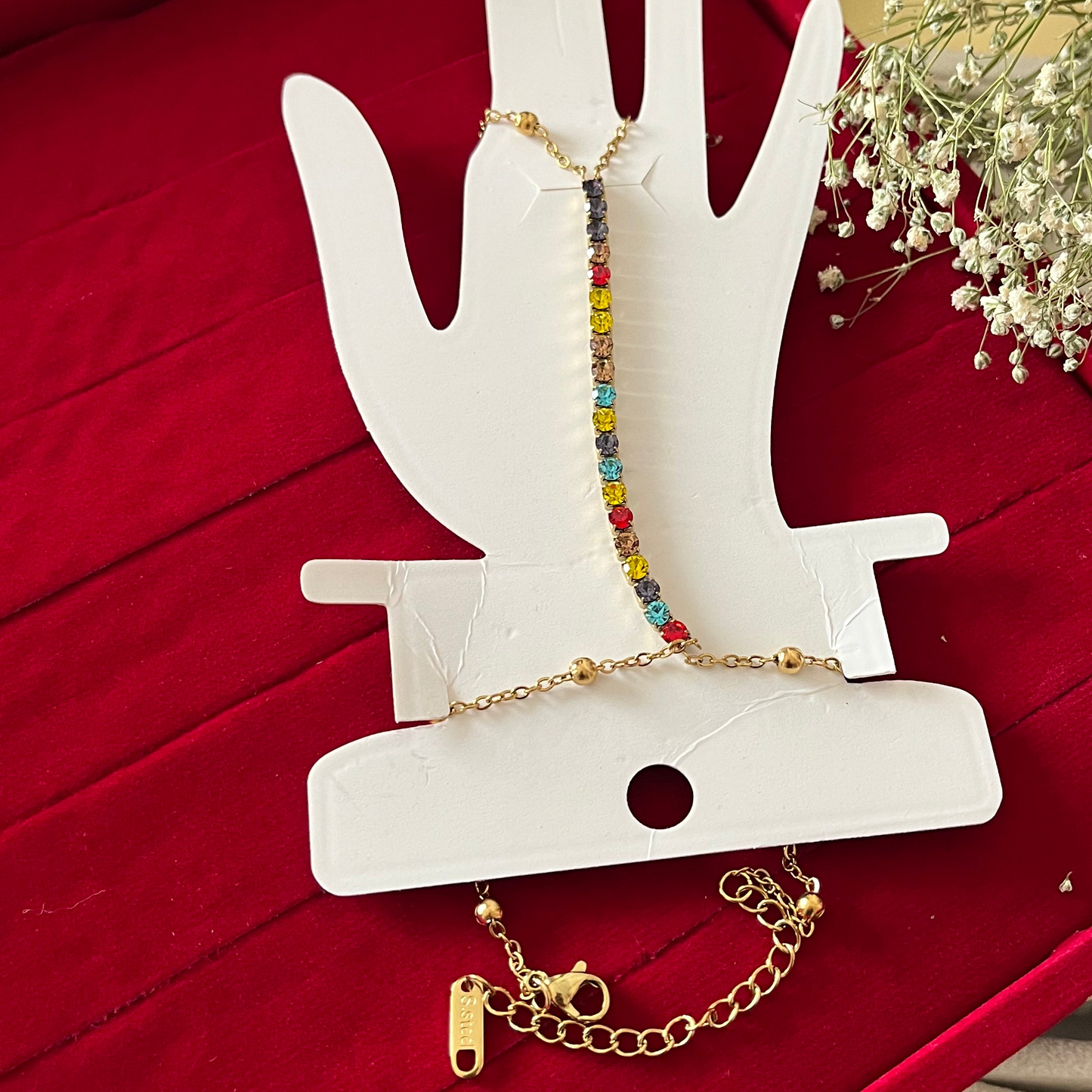 Finger Wrist Chain Bracelet