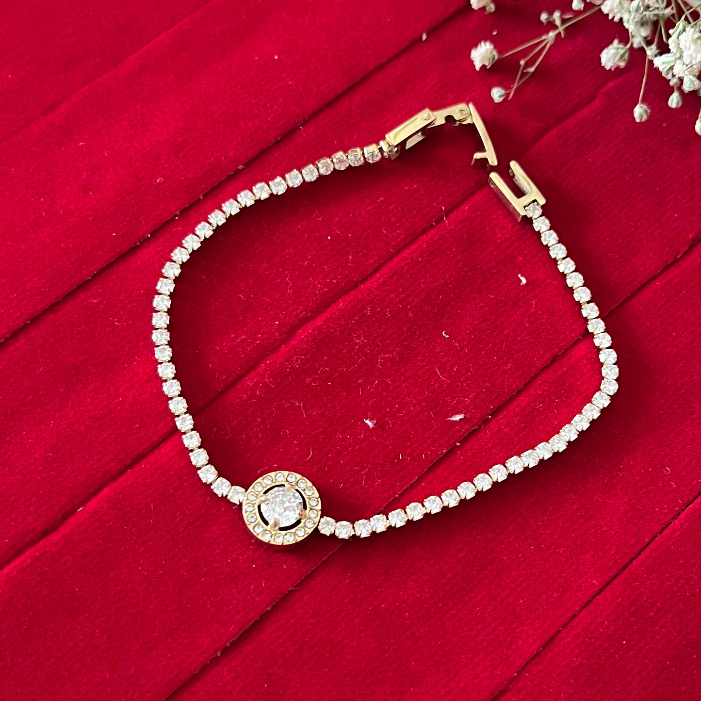 Diamond Tennis Chain Bracelet