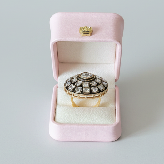 Statement Kundan Rings