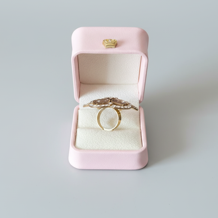 Statement Kundan Zircon Rings