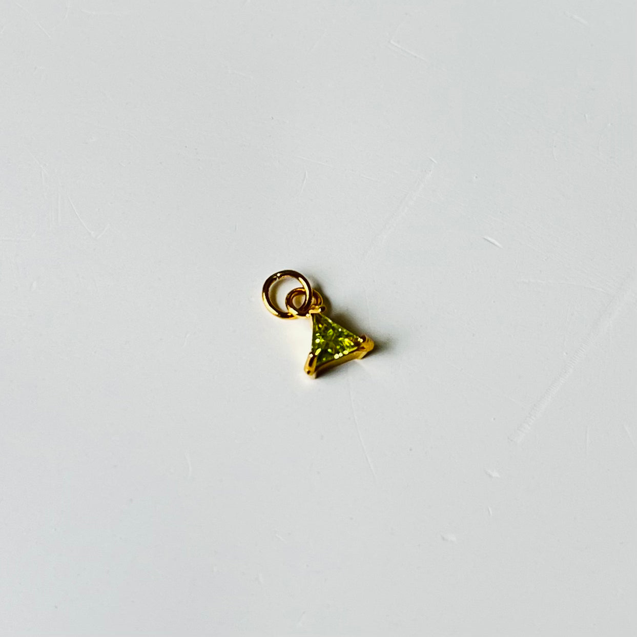 Lemon Green Stone Charm Only