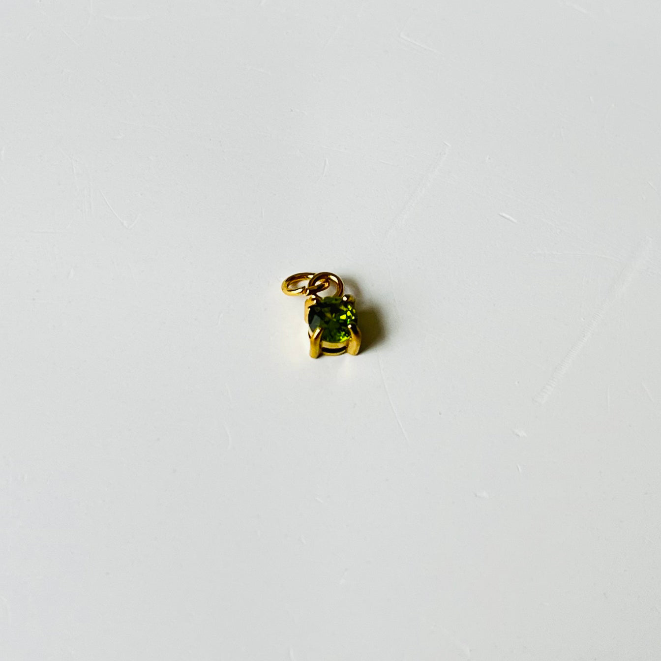 Mehandi Green Stone Charm Only