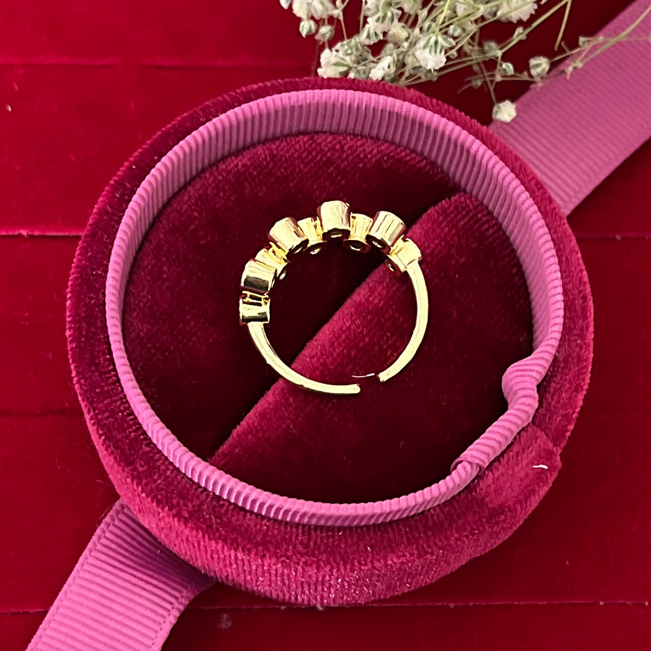 AD Zig Zag Ring