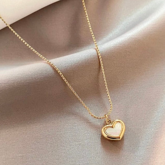Heart Pendant Chain Necklace