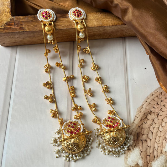 Statement Kashmiri Earrings