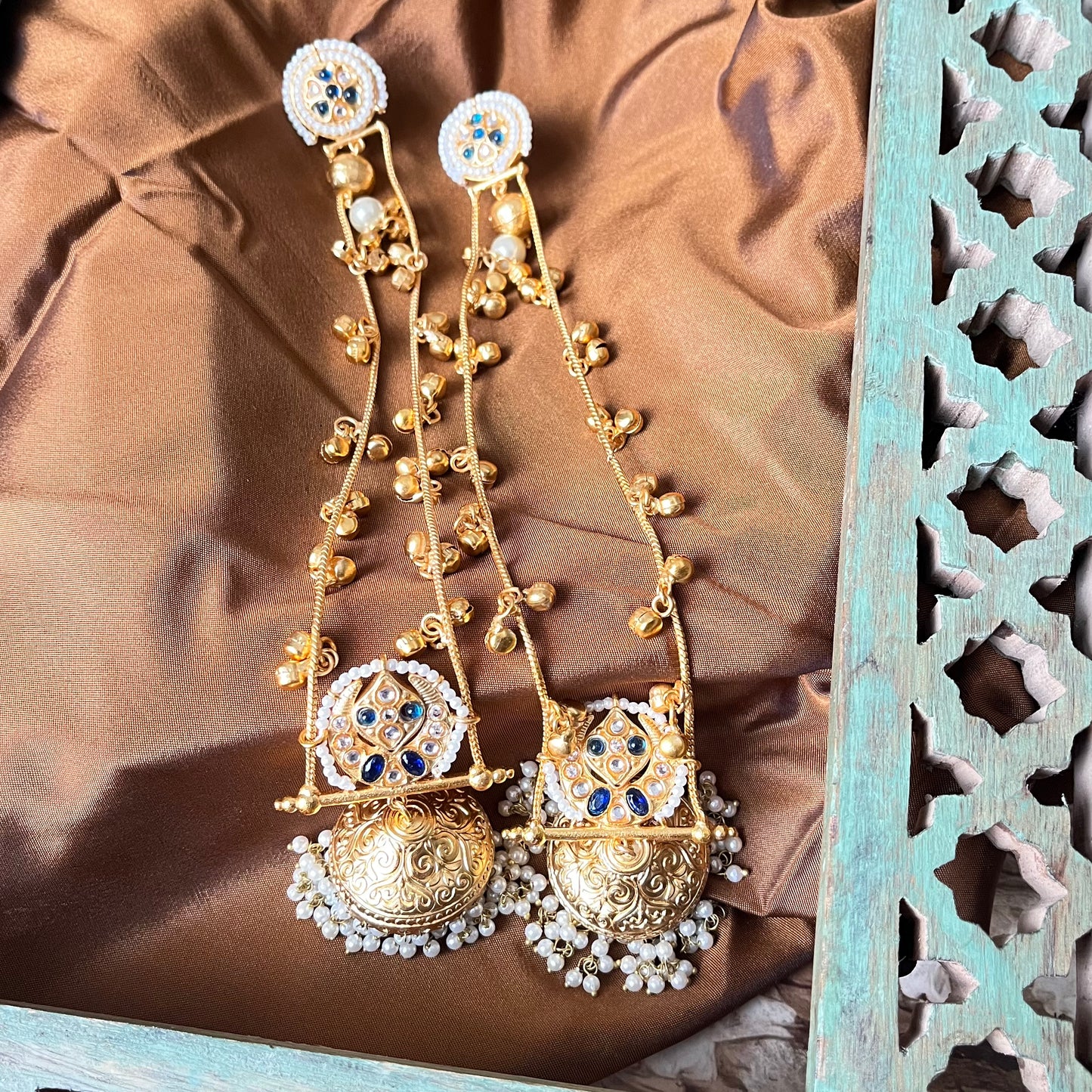 Statement Kashmiri Earrings