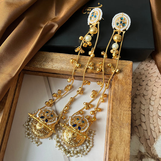 Statement Kashmiri Earrings