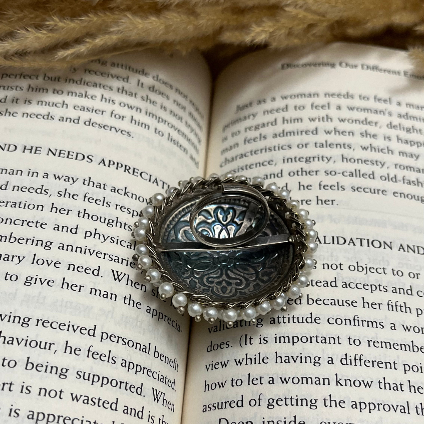 Dual Tone Statement Ring