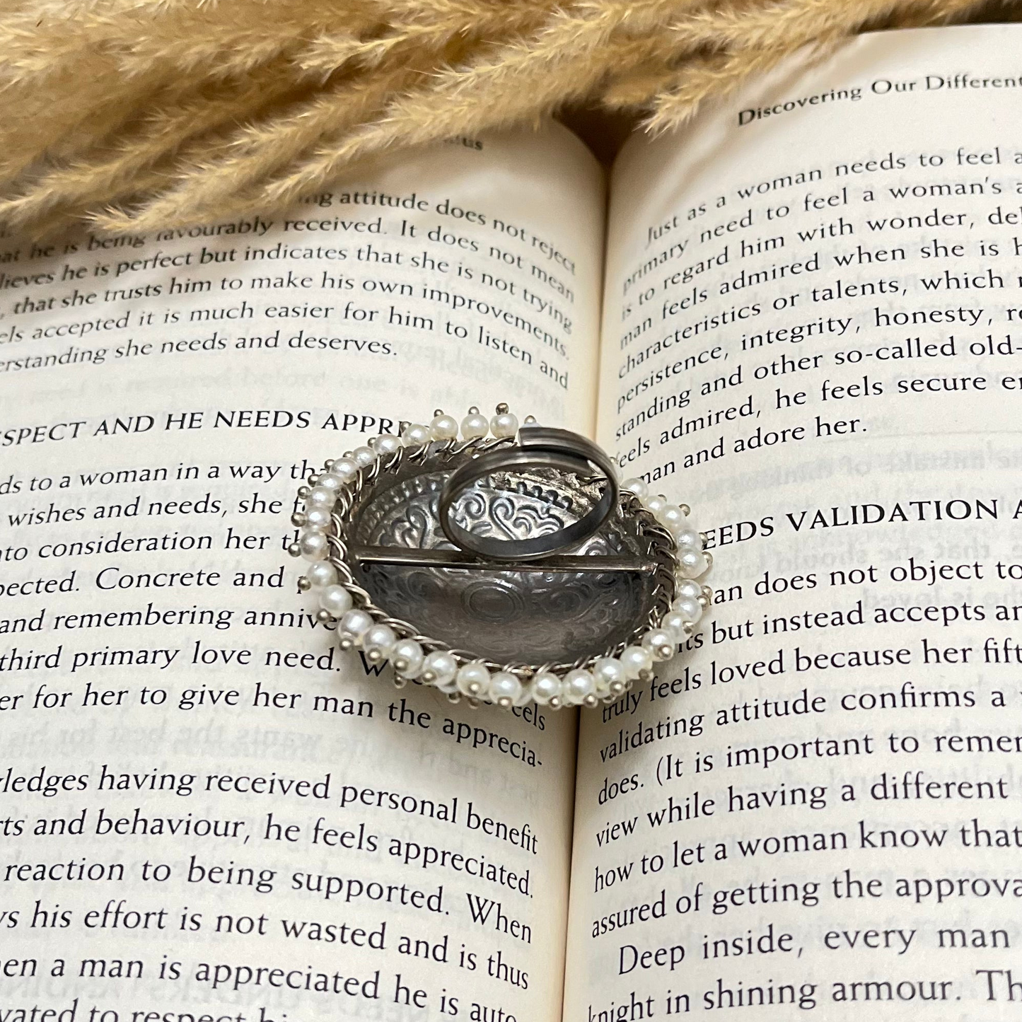 Dual Tone Statement Ring