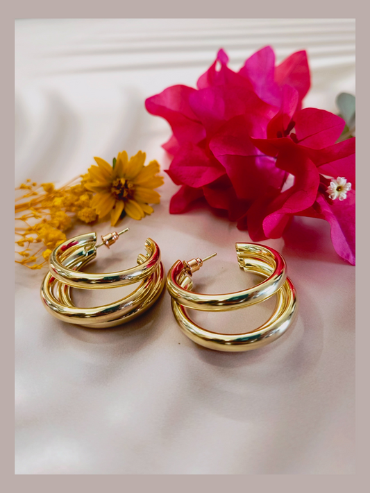 Celebrity Style Hoop Earrings