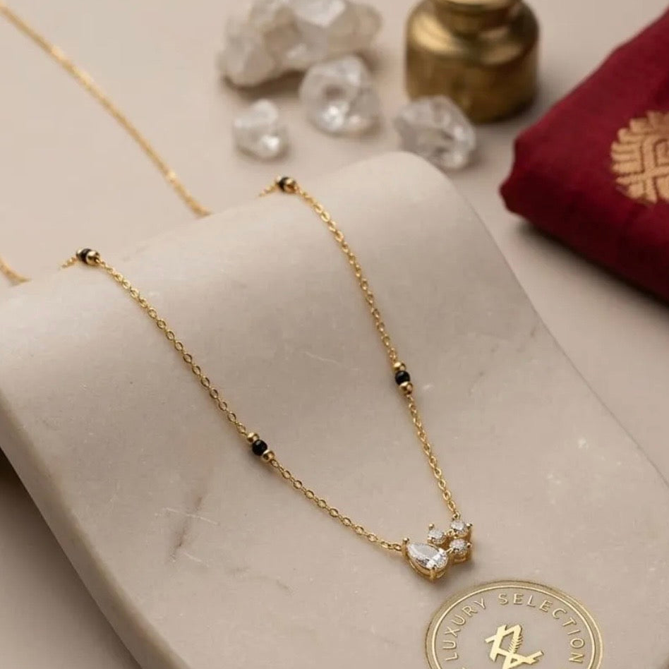 Antitarnish Sleek Drop Mangalsutra
