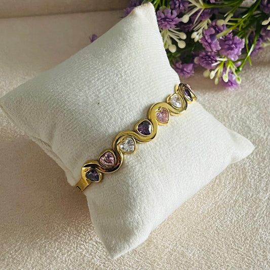 Heart Stone Bracelets