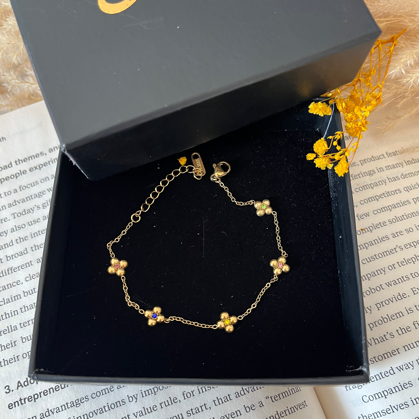 Dainty Gold Chain Bracelet