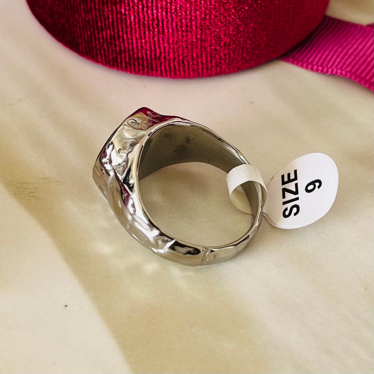 Black & Silver Men's Ring