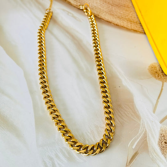 Gold Men's Chain Necklace