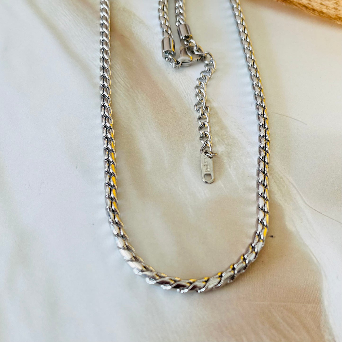 Silver Men's Chain Necklace