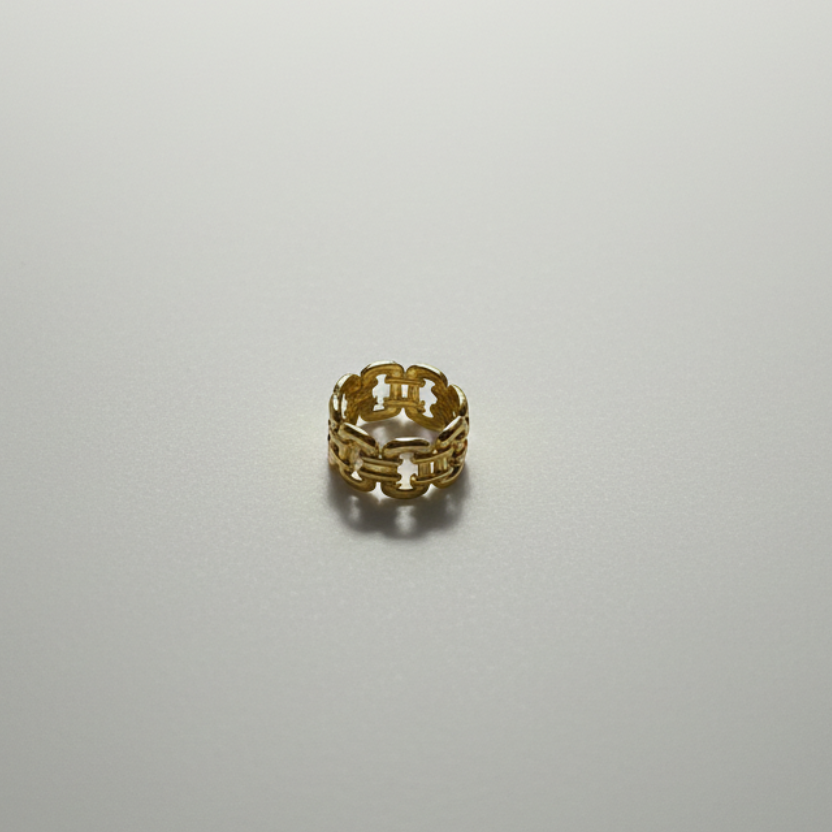 Gold Single Cuff Earring