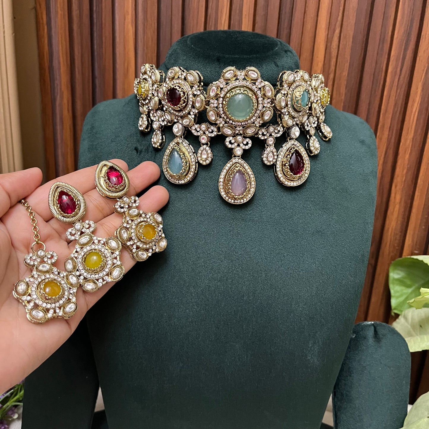Sabyasachi Inspired Necklace Set