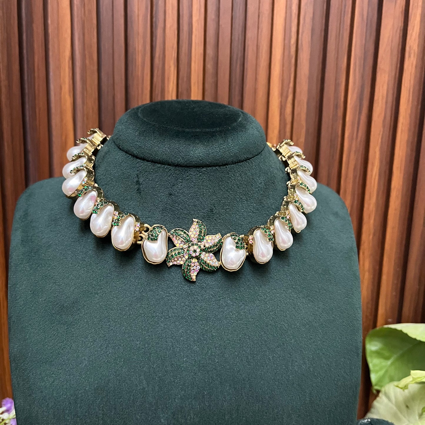 Green Turkish Necklace Set