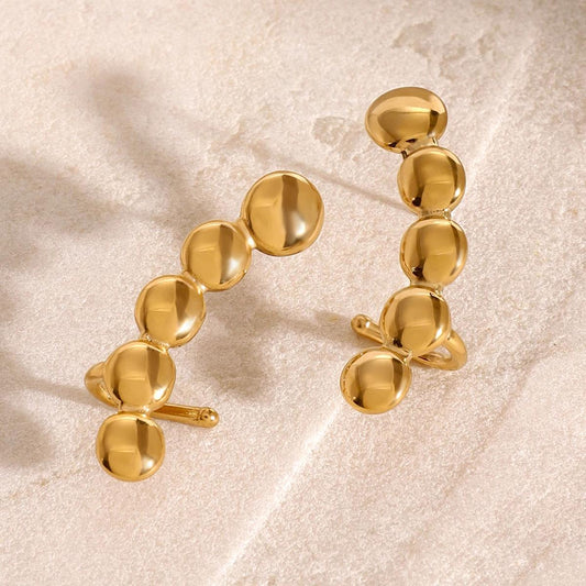18K Gold Plated Earcuffs Earring